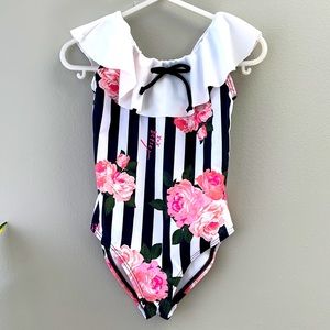 Betsy Johnson little girls swimsuit 3T